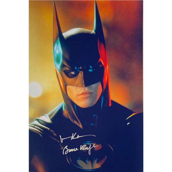 Autograph Signed  Batman Photo