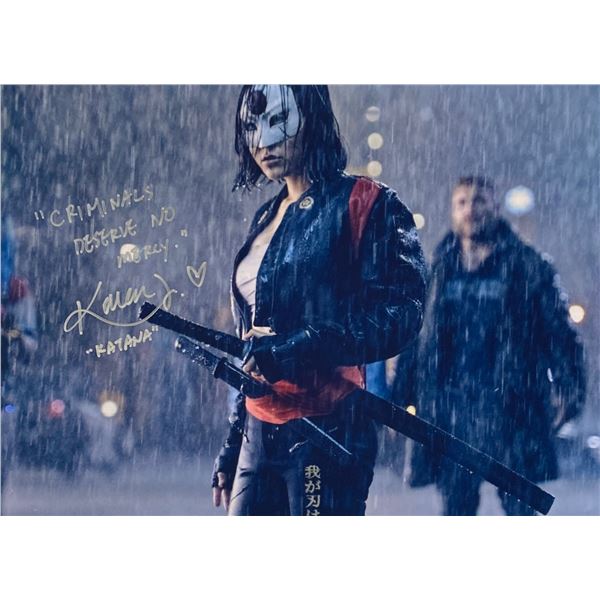 Autograph Signed Suicide Squad Photo