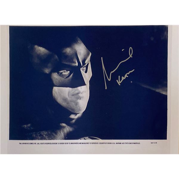 Autograph Signed Batman Photo