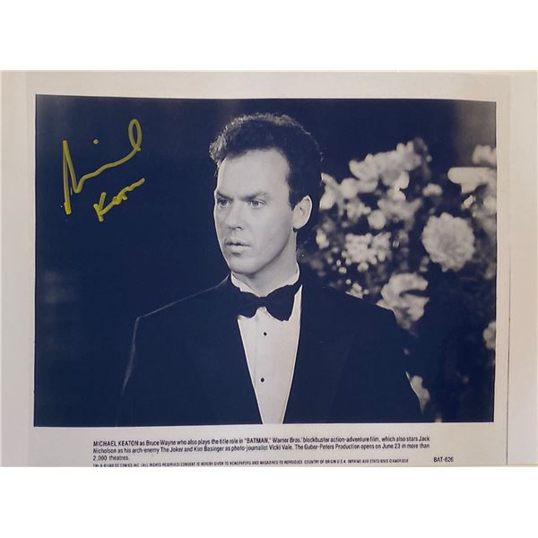 Autograph Signed Batman Photo