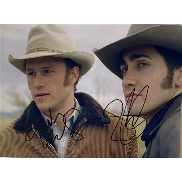 Autograph Signed Bareback Mountain Photo