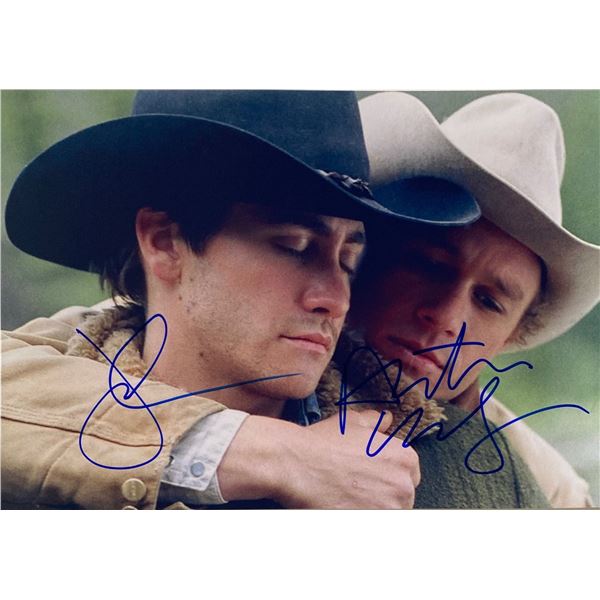 Autograph Signed Bareback Mountain Photo