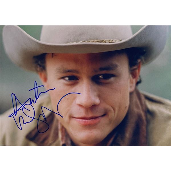 Autograph Signed Bareback Mountain Photo