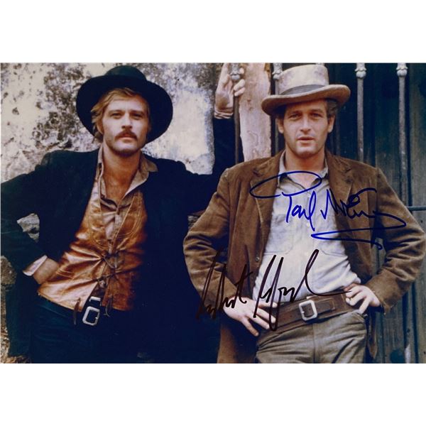 Autograph Signed Sundance Kid Photo