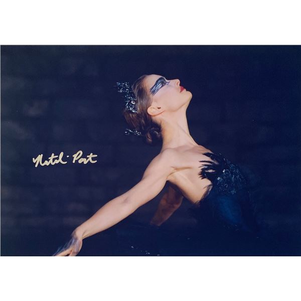 Autograph Signed Black Swan Photo