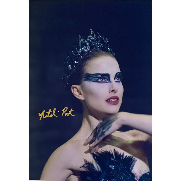Autograph Signed Black Swan Photo