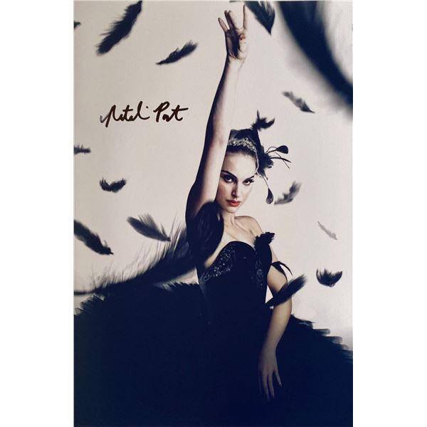 Autograph Signed Black Swan Photo