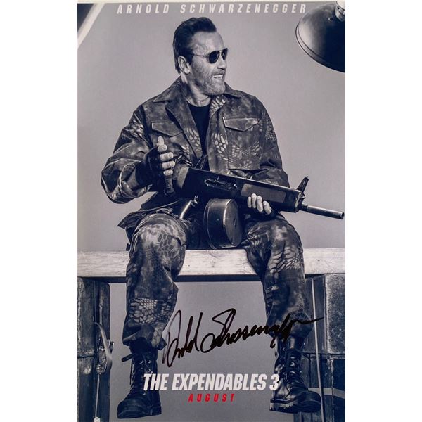 Autograph Signed Expendables Photo