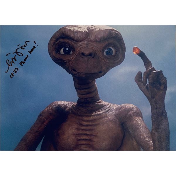 Autograph Signed ET Photo
