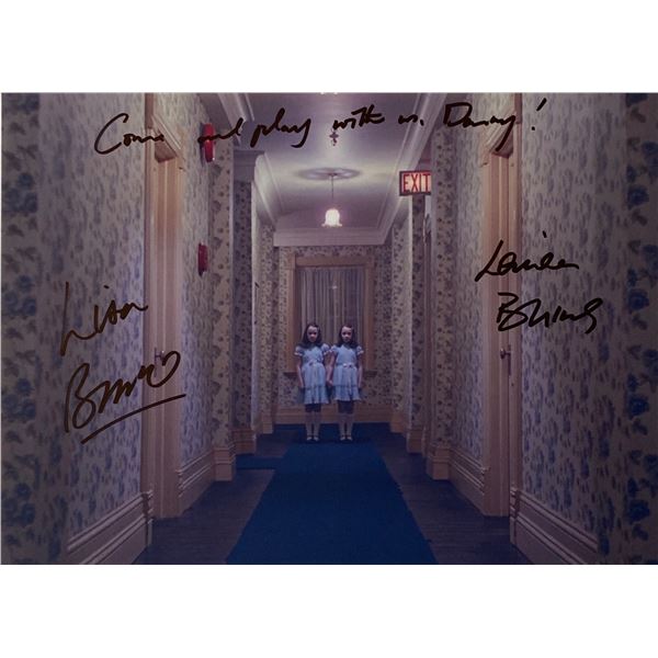 Autograph Signed Shining Photo