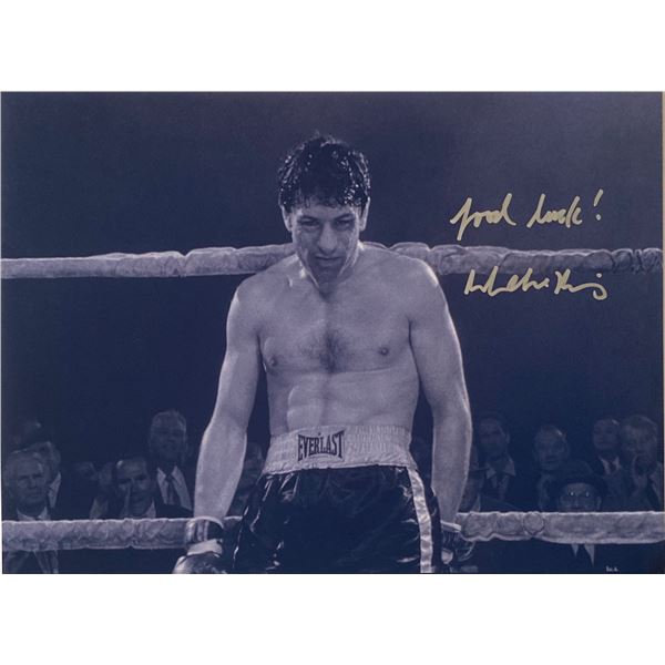 Autograph Signed Raging Bull Photo