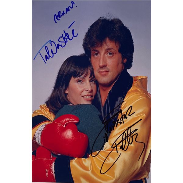 Autograph Signed Rocky Photo