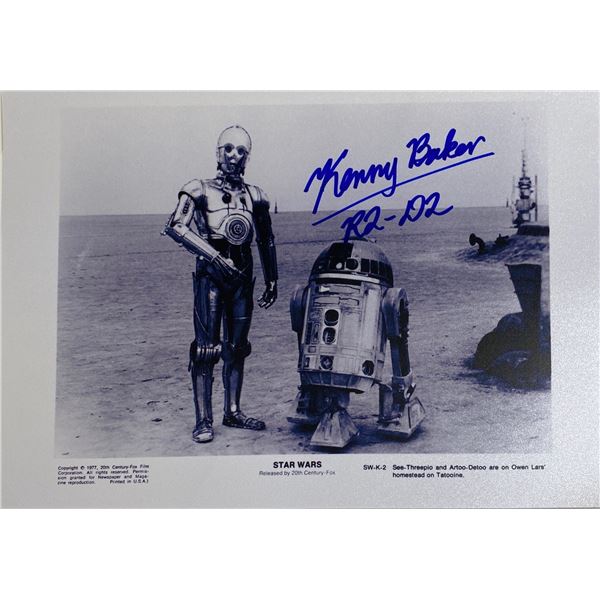 Autograph Signed  Star Wars Photo