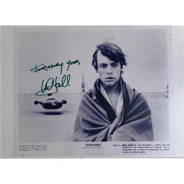 Autograph Signed  Star Wars Photo