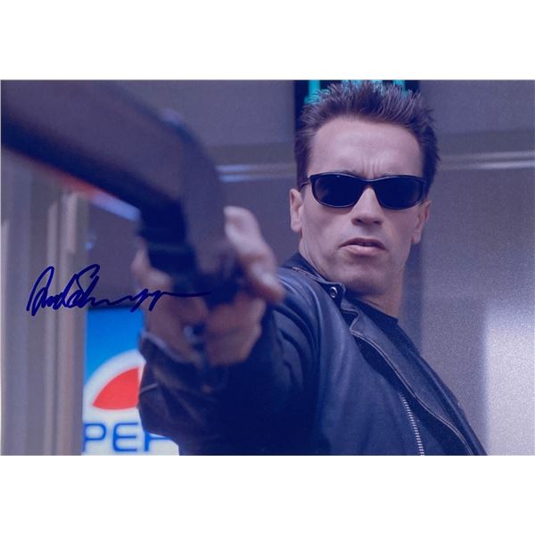 Autograph Signed  Terminator Photo