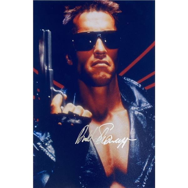 Autograph Signed  Terminator Photo