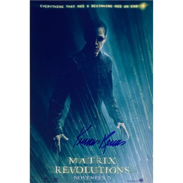 Autograph Signed  Matrix Photo