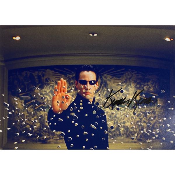 Autograph Signed  Matrix Photo