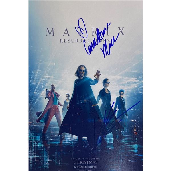 Autograph Signed  Matrix Photo