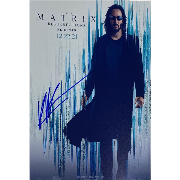 Autograph Signed  Matrix Photo
