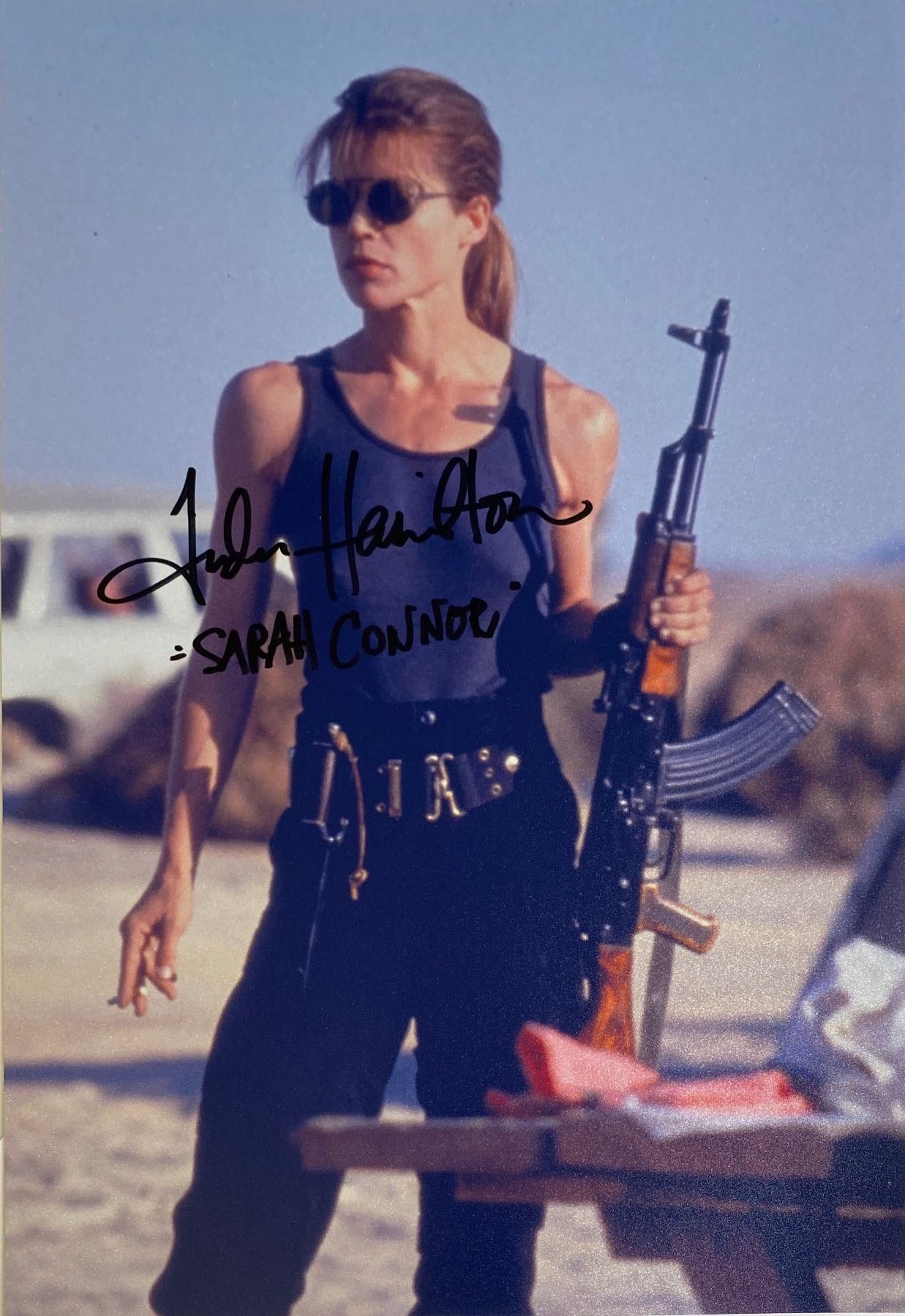 Terminator 3 Autographed Autograph Signed Terminator 2 Photo