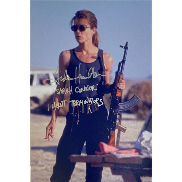 Autograph Signed  Terminator 2 Photo