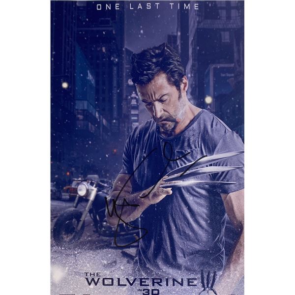 Autograph Signed  Wolverine Photo