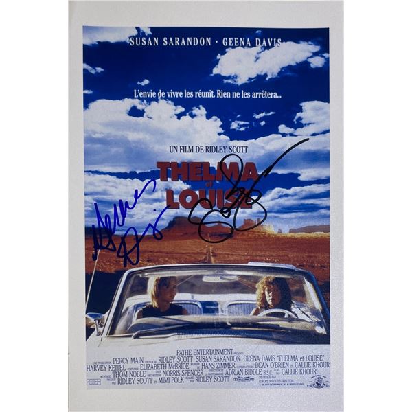 Autograph Signed  Thelma & Louise Photo