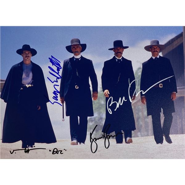 Autograph Signed  Tombstone Photo