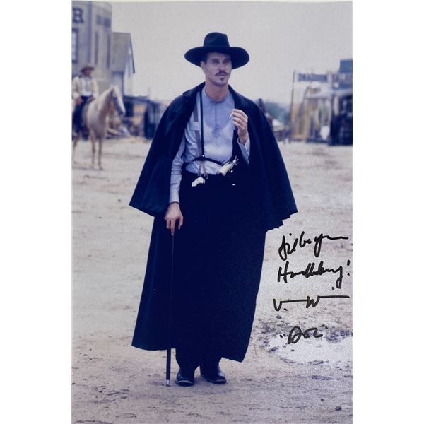 Autograph Signed  Tombstone Photo