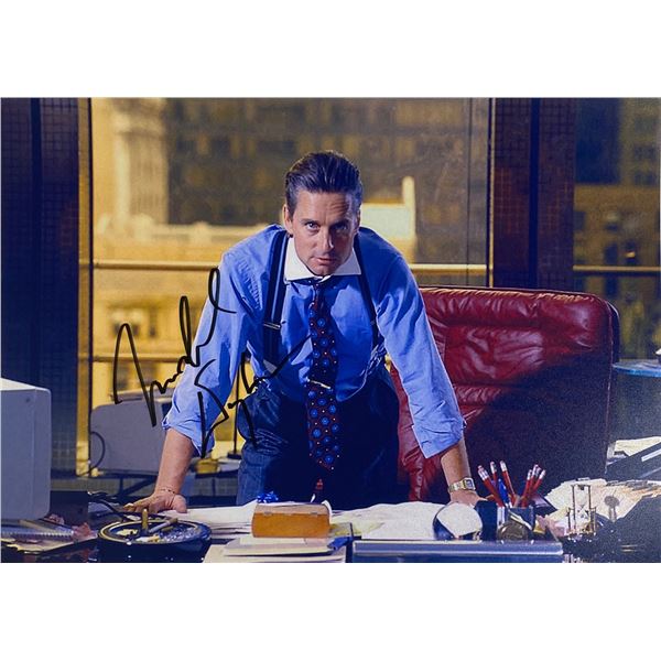 Autograph Signed  Wall Street Photo