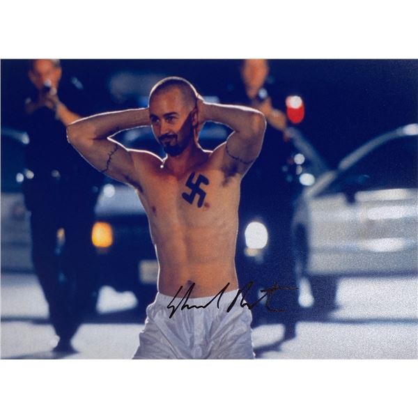 Autograph Signed  American History X Photo