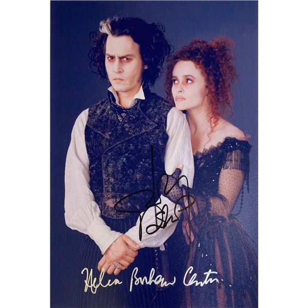 Autograph Signed  Sweeney Todd Photo