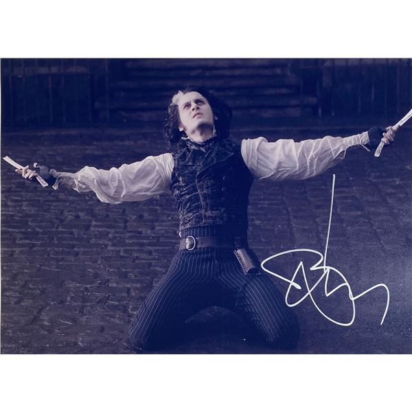Autograph Signed  Sweeney Todd Photo