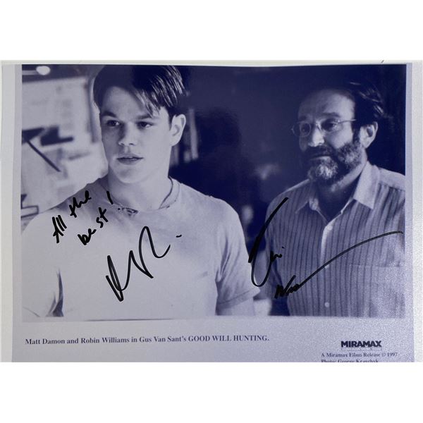 Autograph Signed  Good Will Hunting Photo