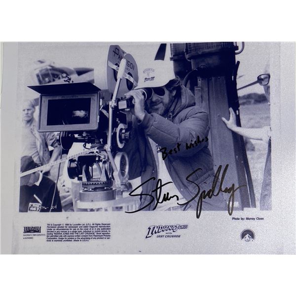 Autograph Signed  Indiana Jones Photo
