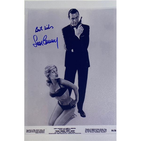 Autograph Signed  James Bond 007 Photo