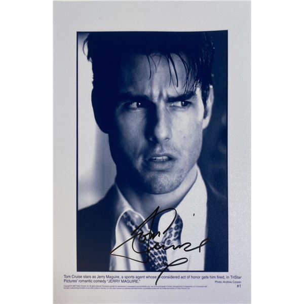Autograph Signed  Jerry Maguire Photo