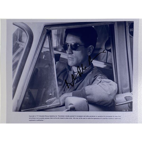 Autograph Signed  Taxi Driver Photo