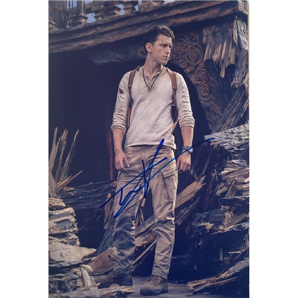 Autograph Signed  Uncharted Photo