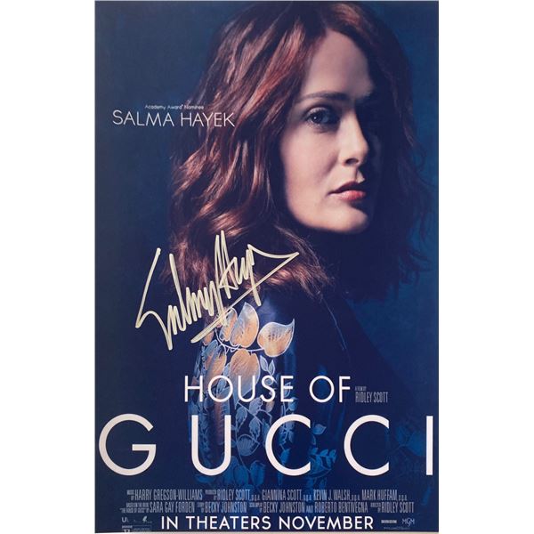 Autograph Signed  House of Gucci Photo