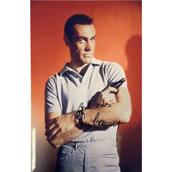 Autograph Signed  James Bond 007 Photo