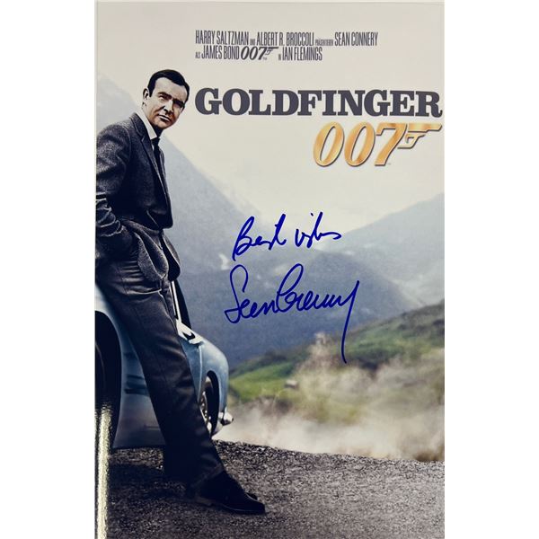 Autograph Signed  James Bond 007 Photo