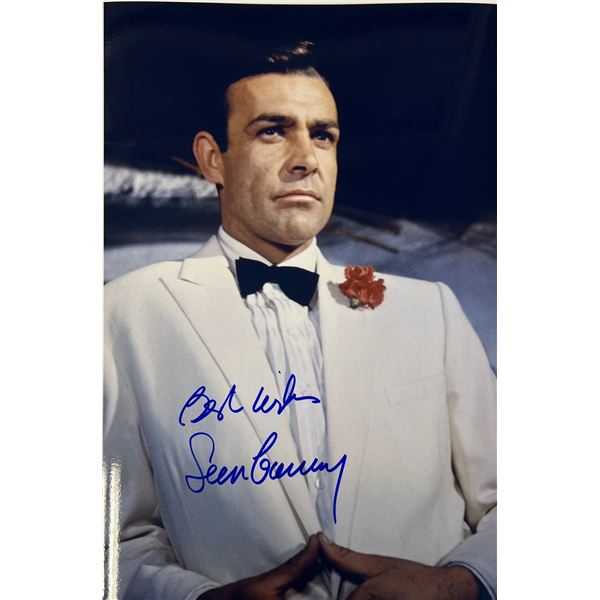 Autograph Signed  James Bond 007 Photo