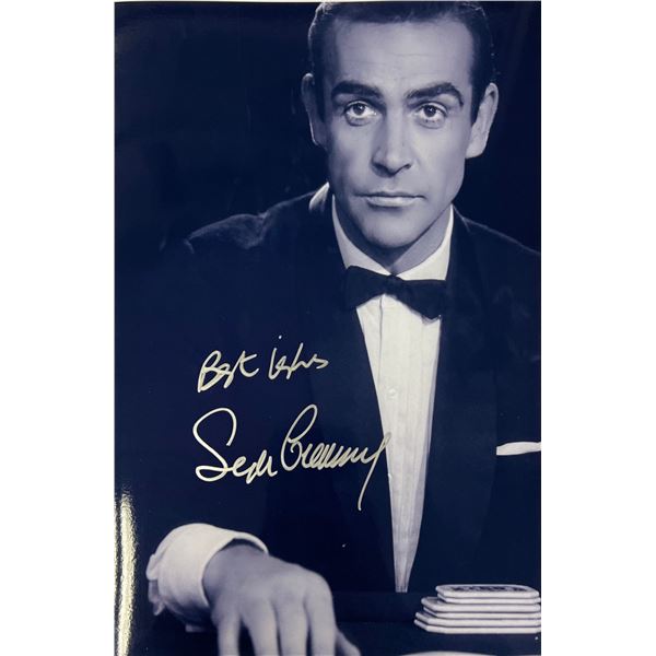 Autograph Signed  James Bond 007 Photo