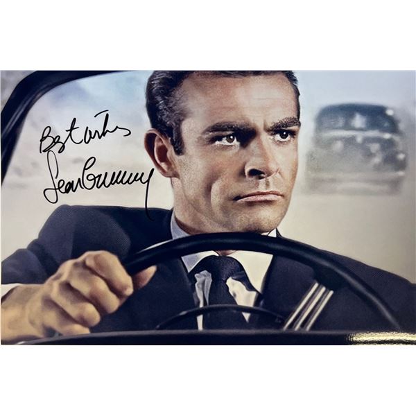Autograph Signed  James Bond 007 Photo