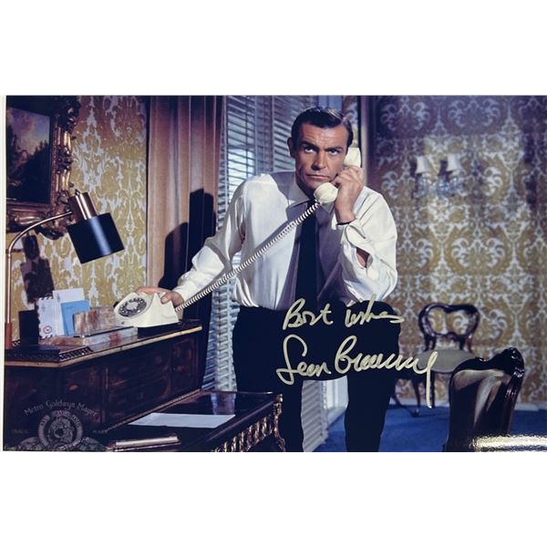 Autograph Signed  James Bond 007 Photo