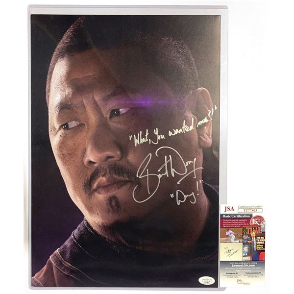 Signed Benedict Wong JSA Photo