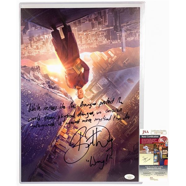 Signed Benedict Wong JSA Photo