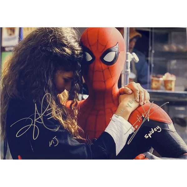 Autograph Signed Spiderman Photo